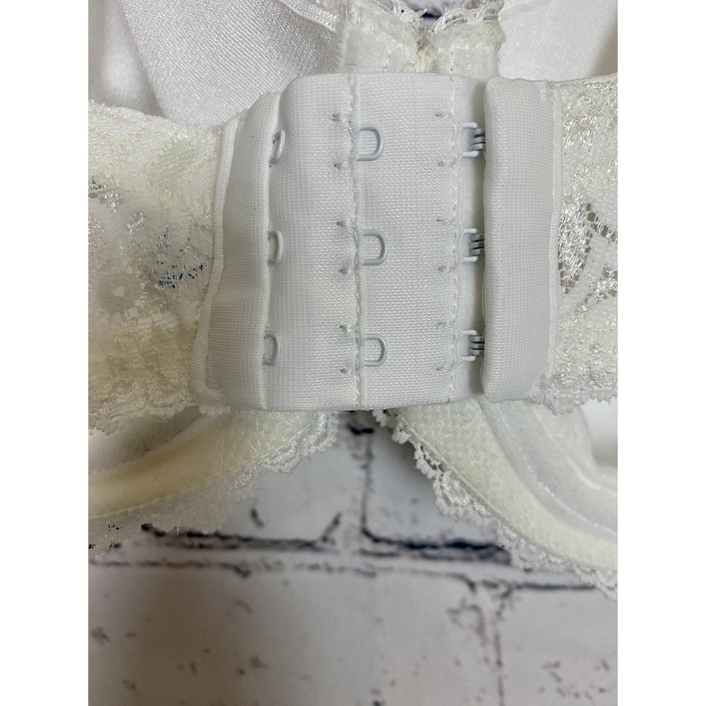 NWT‎ Playtex Secrets 4442 Full Figure Lightly Lined Underwire Bra 36D White - Picture 10 of 13